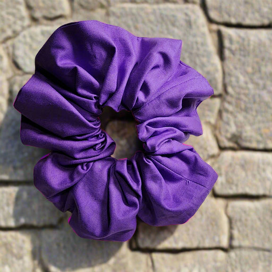 Scrunchie purple wide 