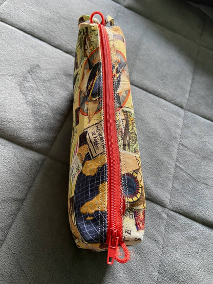 Travel-Themed RFID Phone Purse Wristlet