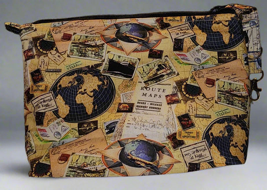✈️ Ready for your next adventure? Stay stylish and secure with our Travel-Themed RFID Purse!