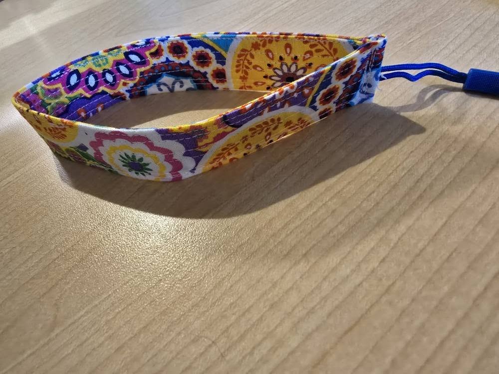 Retro Flower Keychain Set with Earbud Case, Lip Balm Holder & Wristlet – Cute Matching Accessories, Buy Individually or as a Set"